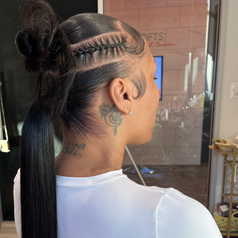 Double Ponytail at IC & co. est 2014 in Nottingham, MD