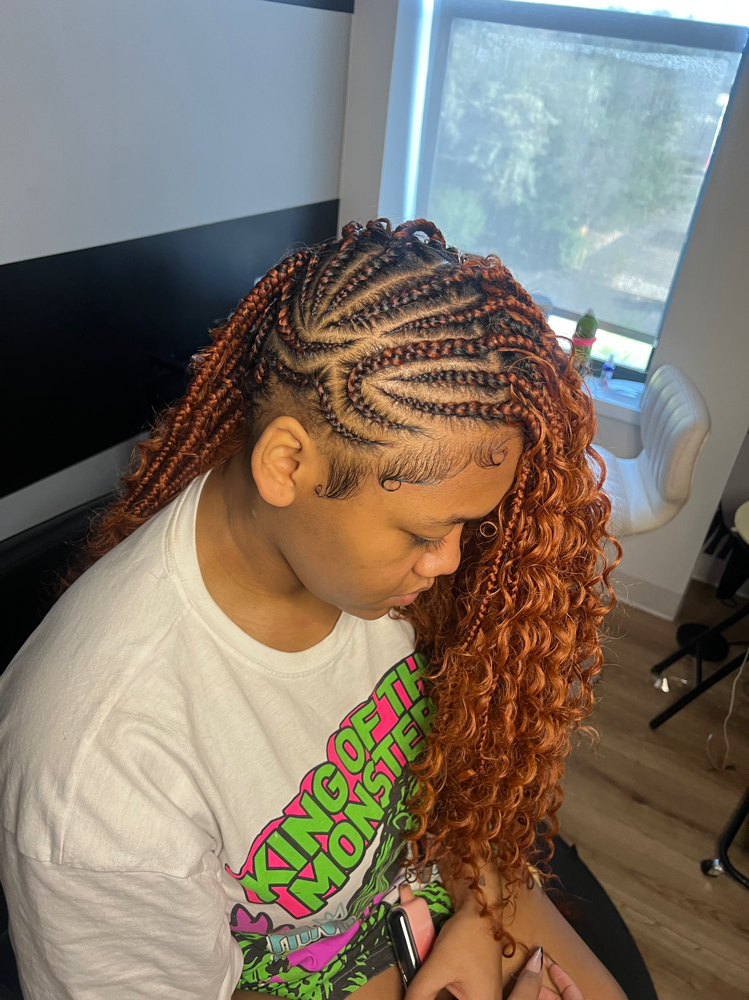 Braided Boho Mohawk (Mastermix)