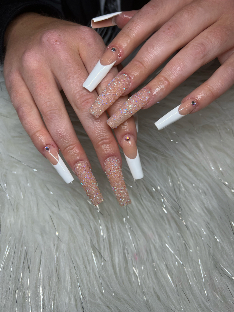 Long Fullset W/Nail Art