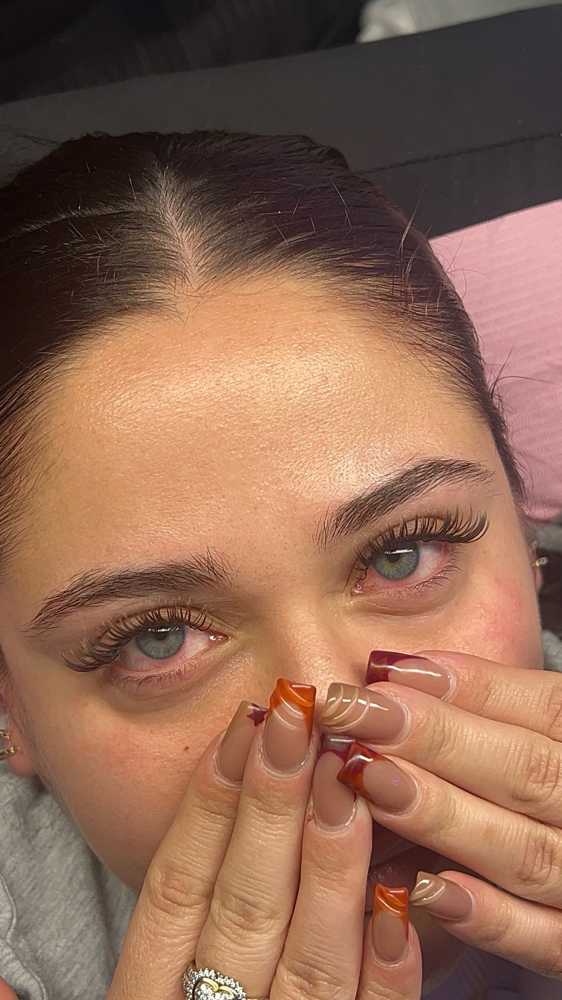 Brown Wet Set Extensions