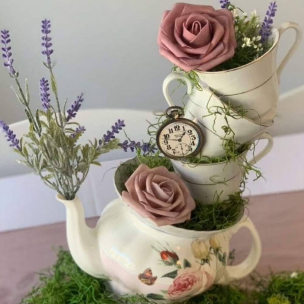 Mad Hatters Tea at Enhance Spa in Barrington, IL