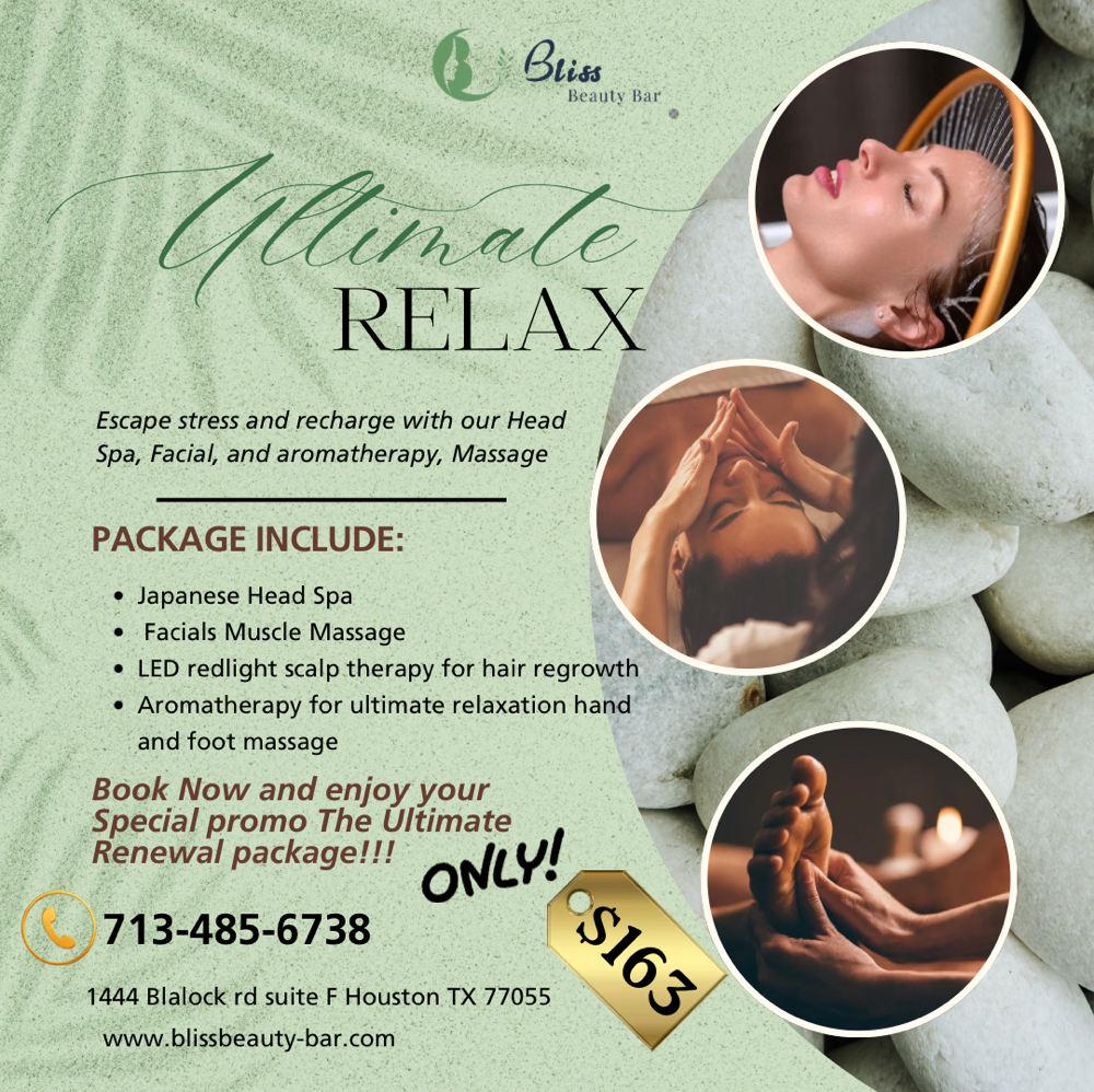 Ultimate Renewal Package at Bliss Beauty Bar in Houston, TX