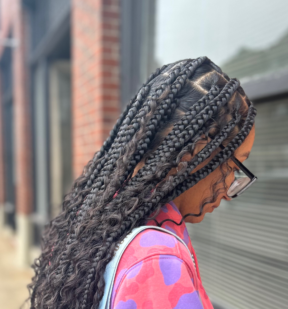 Medium Large Knotless