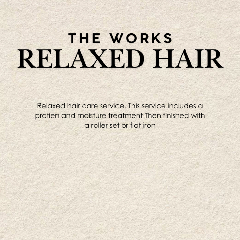 The Works Relaxed Hair at Micah Rose in Bronx, NY
