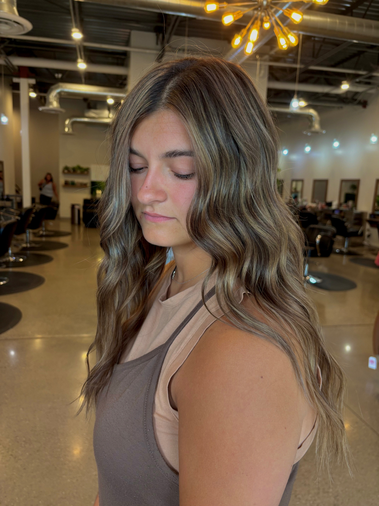 Color with foils and toner at Ciao Bella Salon in Grandville, MI