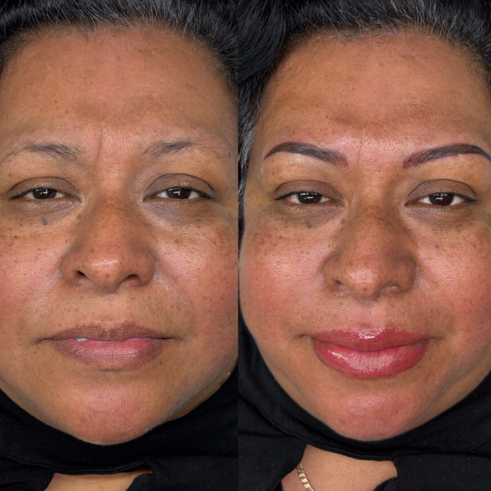 Lip Blush + Permanent Brow Package at LineaLuxBeauty in Chicago, IL