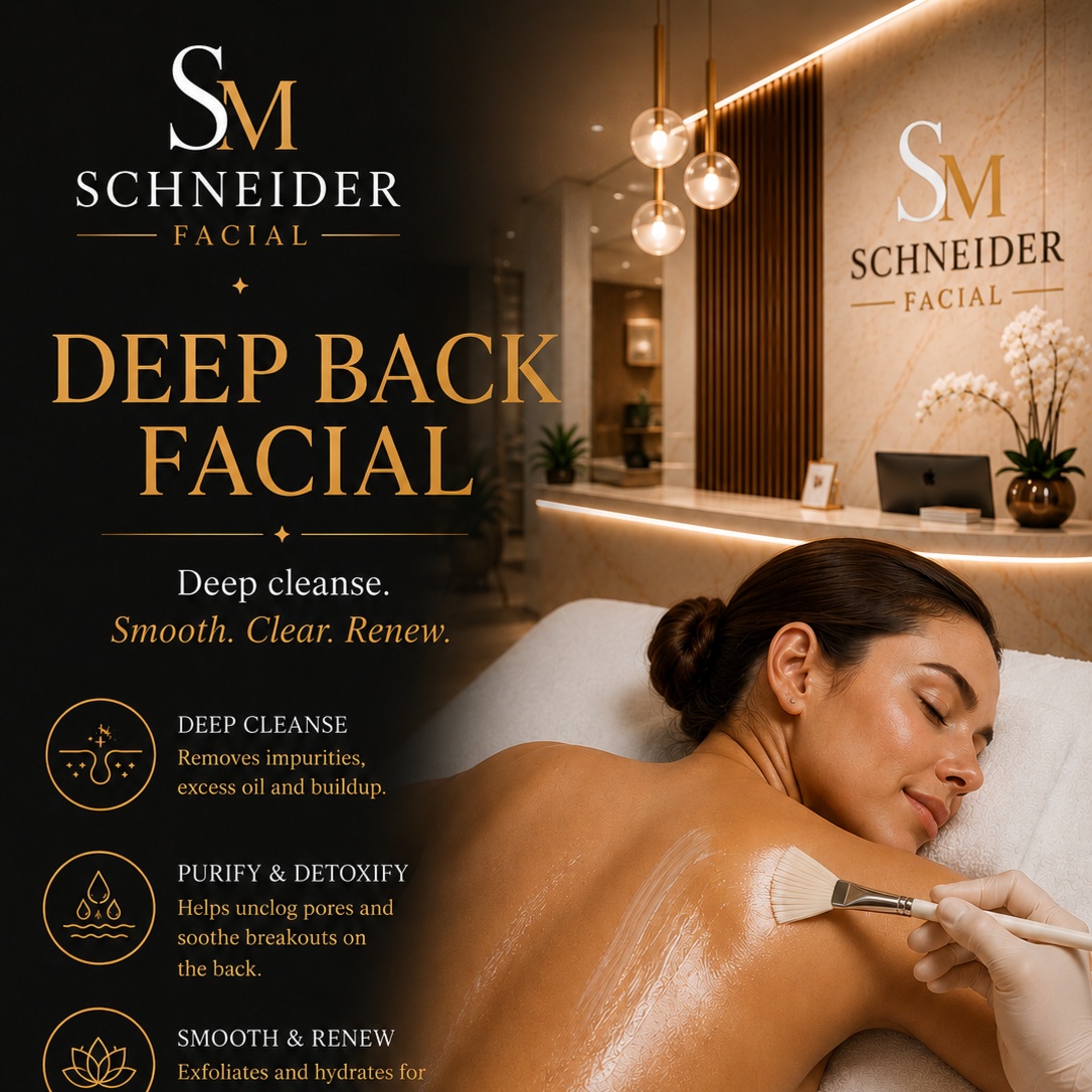 Deep Back Facial at Schneider Med Spa in Ocoee, FL