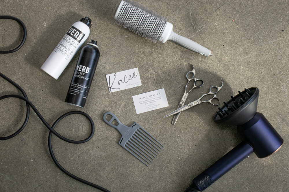 New Client Curly Cut