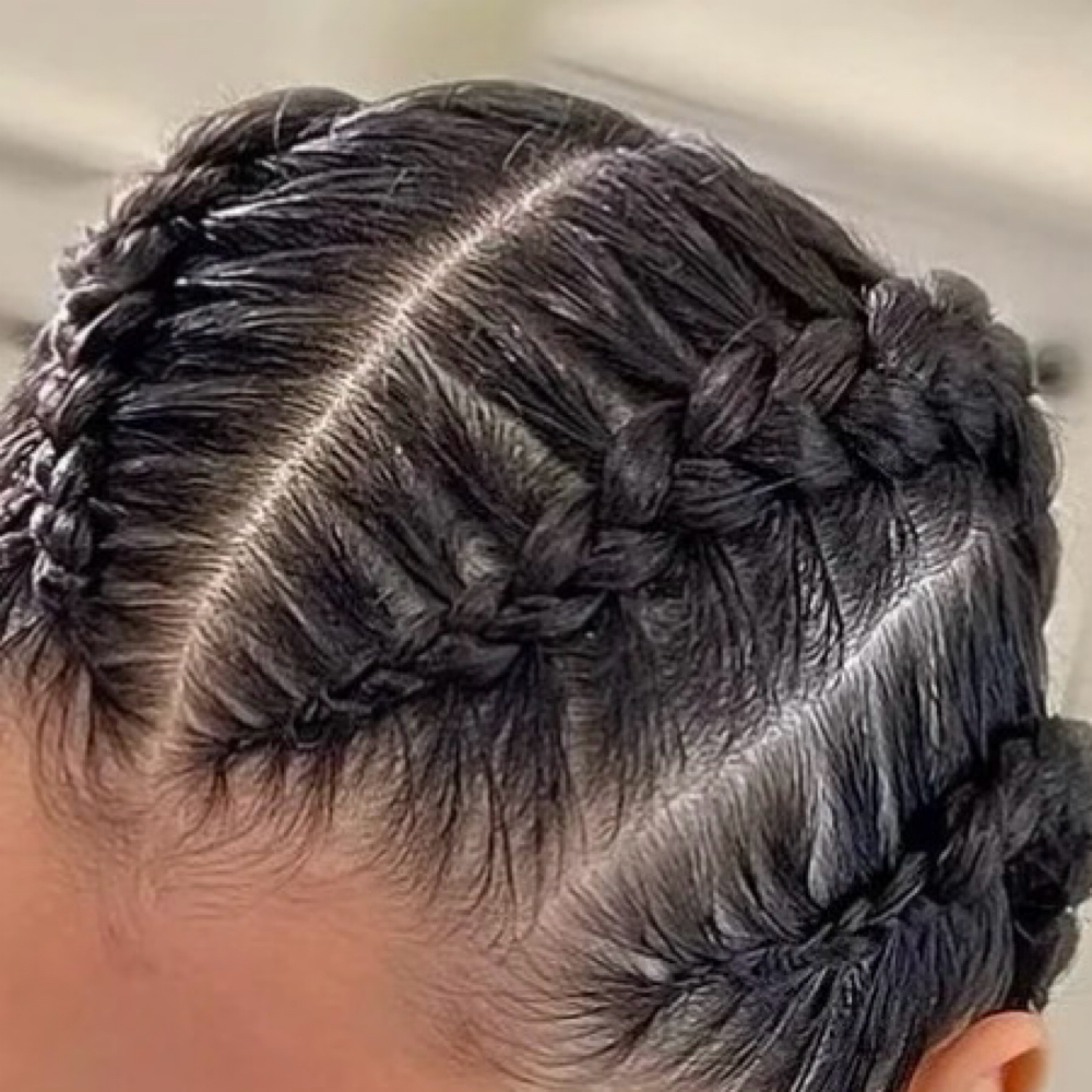 4 Cornrows For Women at Sarafina African Hair Braiding in Chandler, AZ