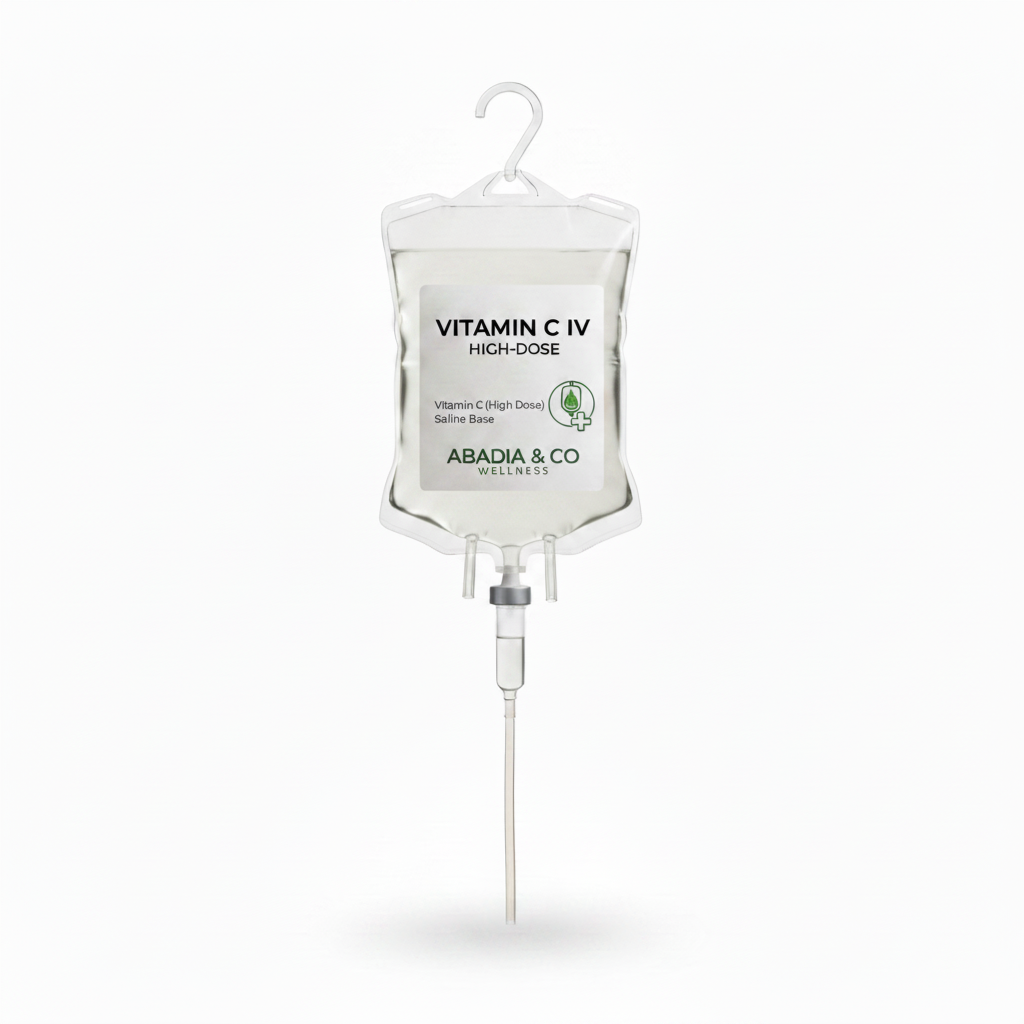 High-Dose Vitamin C IV at Abadia & CO. wellness in Tampa, FL