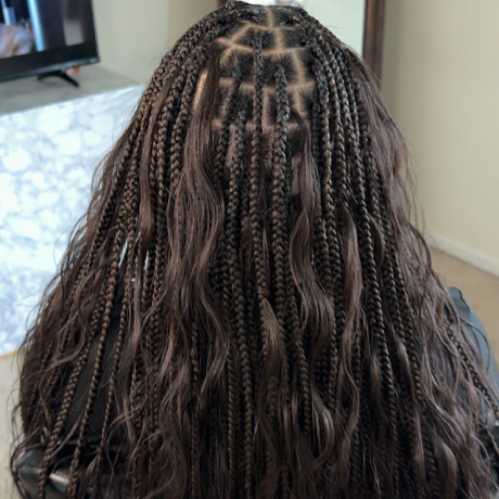 small knotless at genesisbeautéco. in Greensboro, NC