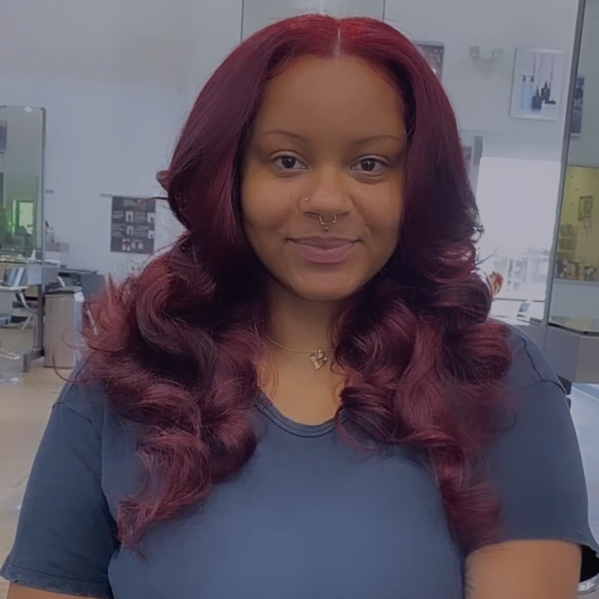 Hair Extension Single Process Color at Ambrosia Extensions in Mableton, GA