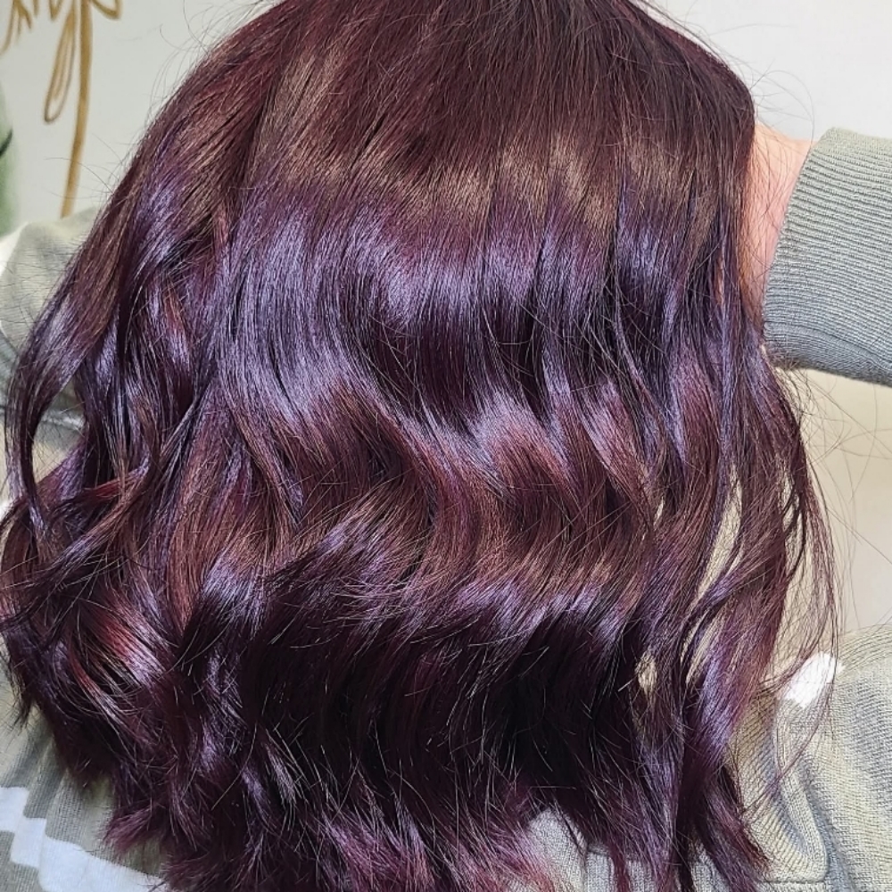 Solid All Over Color at Hoosier Momma Salon in Clay City, IN