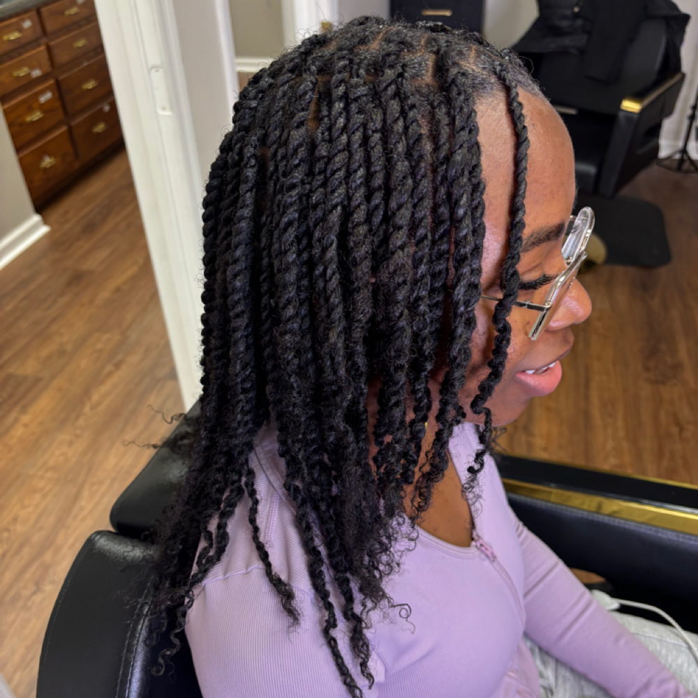 Royal Two strand Twist + Human hair at KshareeKrowns in murfreesboro, TN