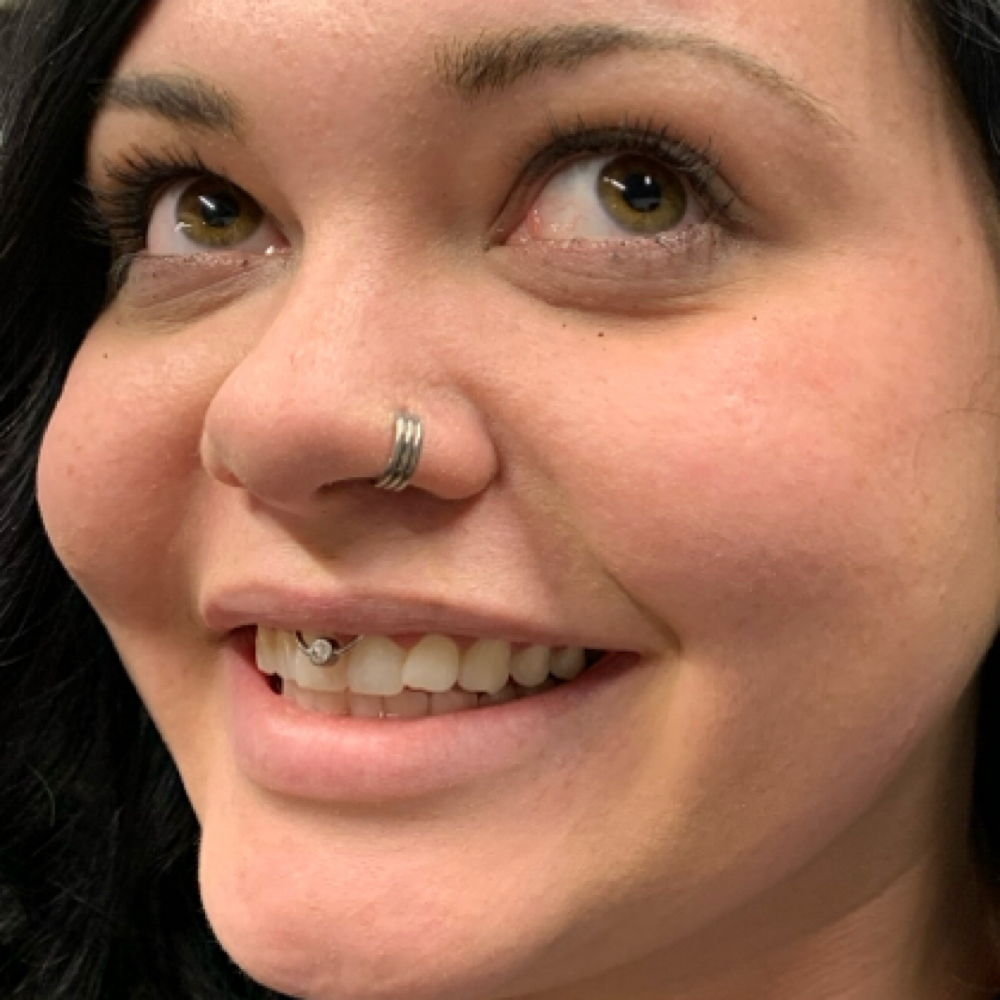 Smiley at Calico Creek Tattoo Co. in Wichita, KS