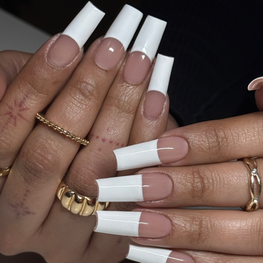 French Tips at Ali the Nail Tech in Downey, CA