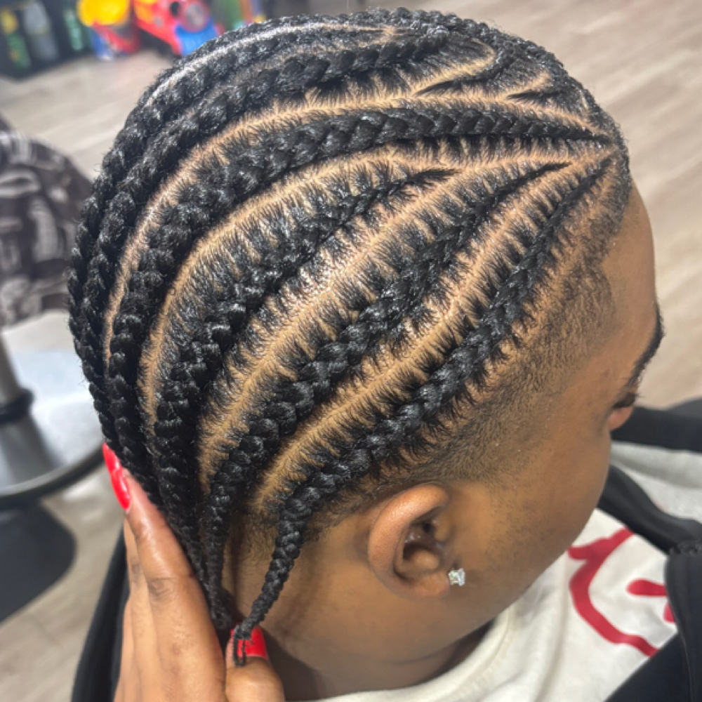 Men Braids at Bri Braids in Berkeley, MO