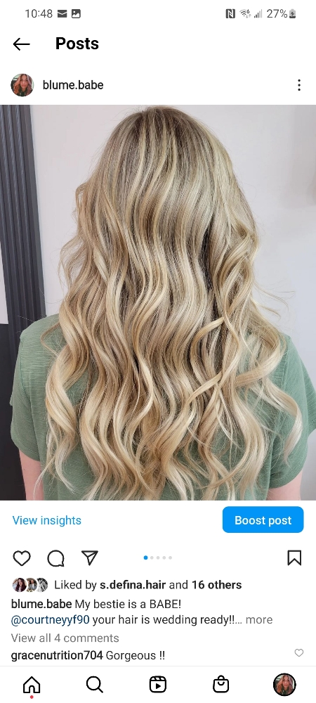 Full Highlight Or Balayage With Cut