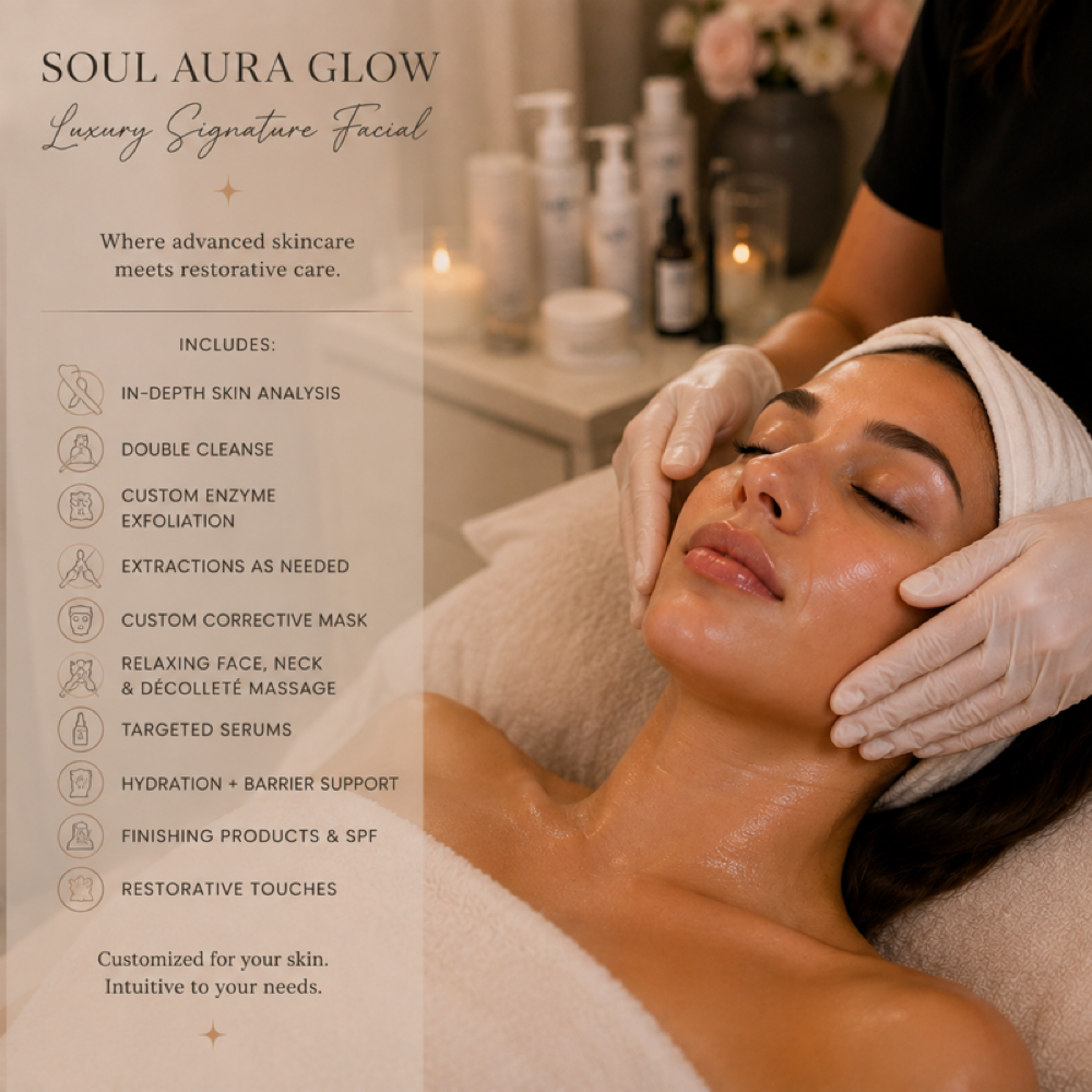 SoulAura Glo - Lux Signature Facial at Soul Aura in Indian Orchard, MA