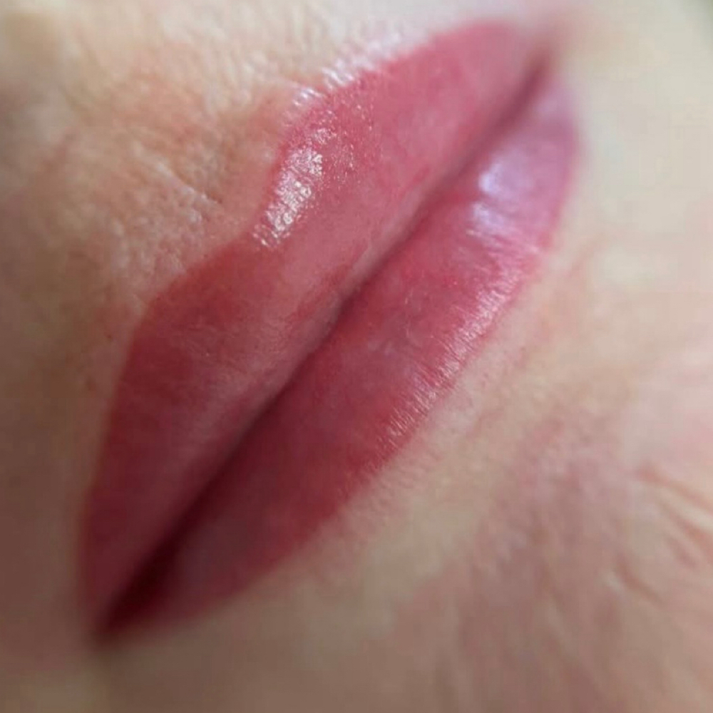 Permanent Lip Blush at The Pink Bow Permanent Makeup Studio in Oneonta, AL