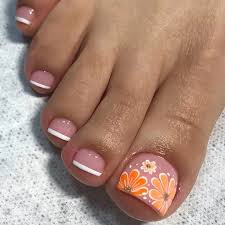 Big toes fill- in & gel toe polish