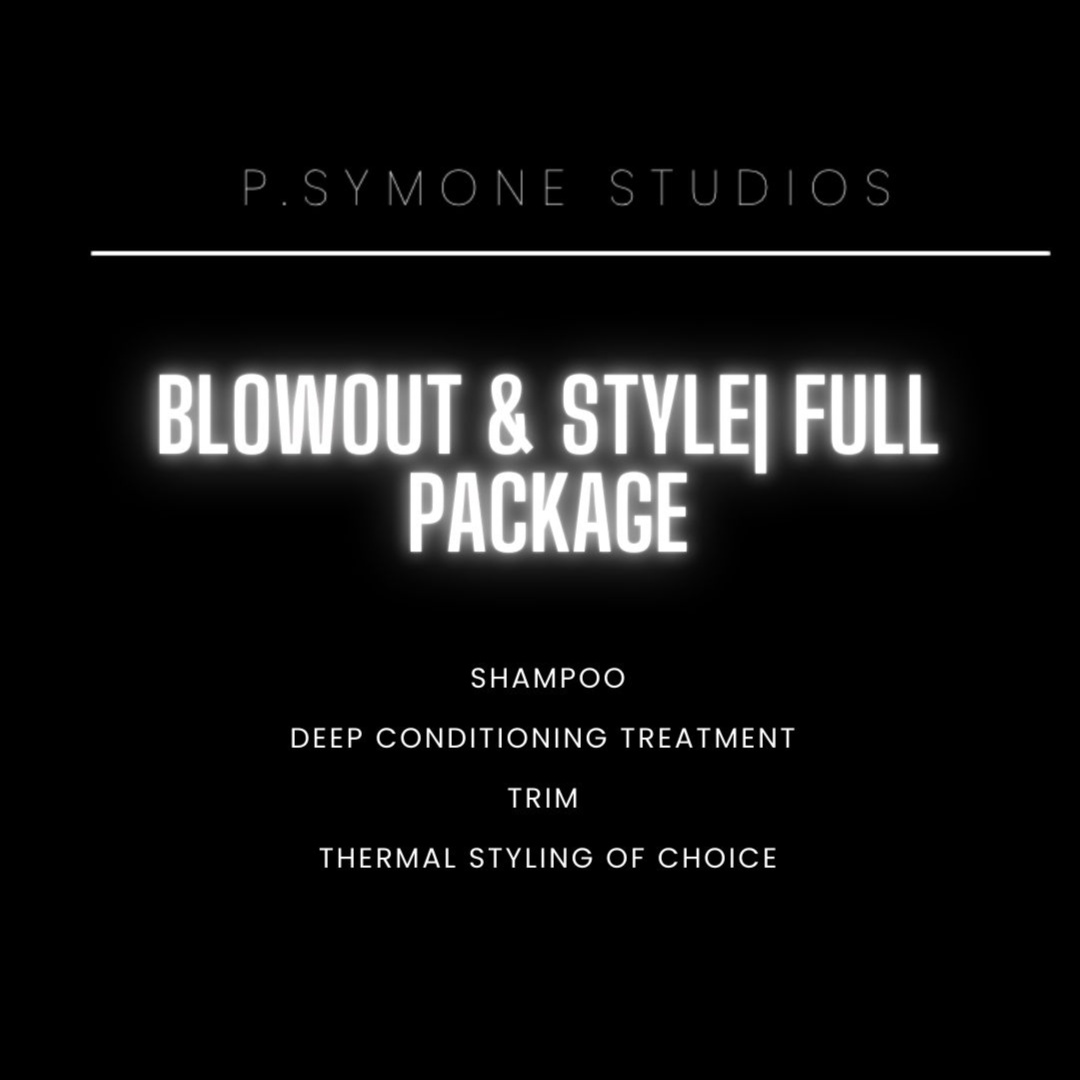 Blowout & Style| Full package
