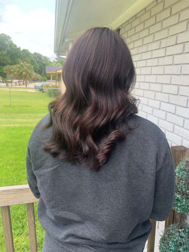 All Over Color And Hairshaping