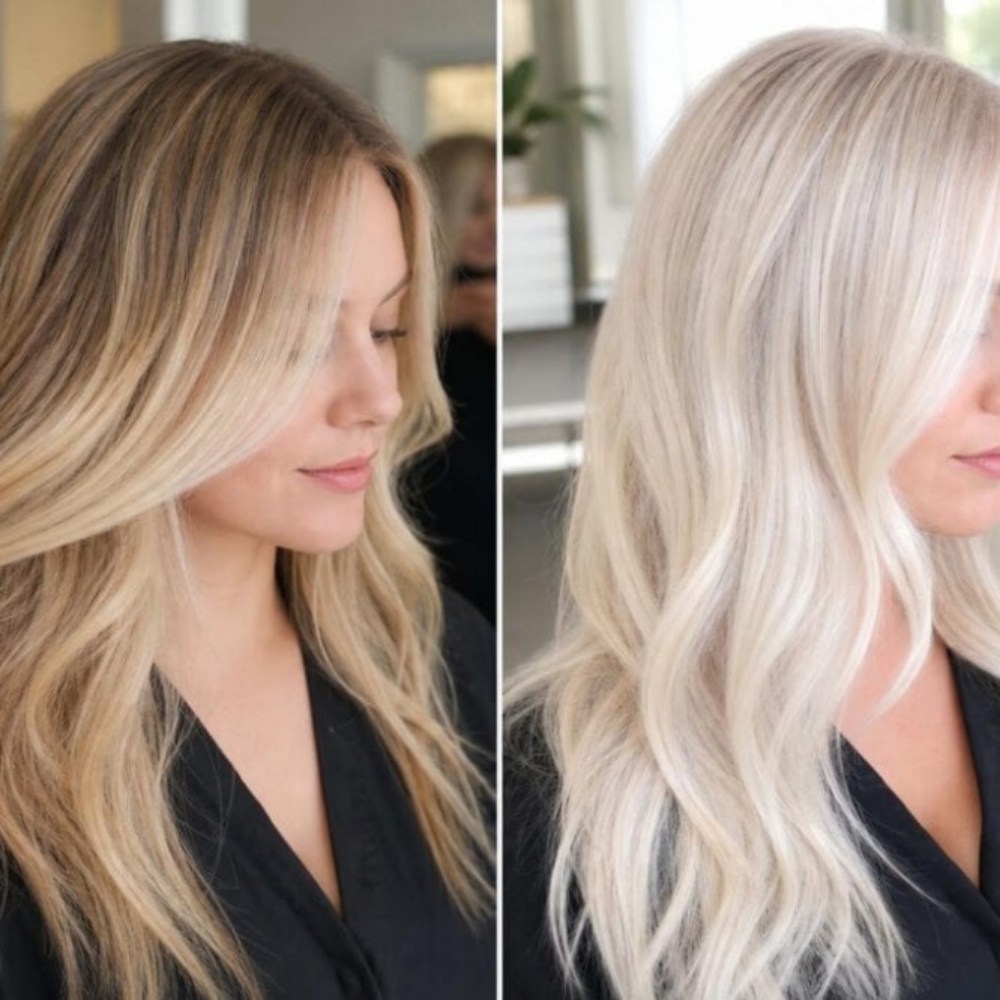 Bleach & Tone Full, Cut, Style at Monica inside (Color Me Sam) in San Antonio, TX