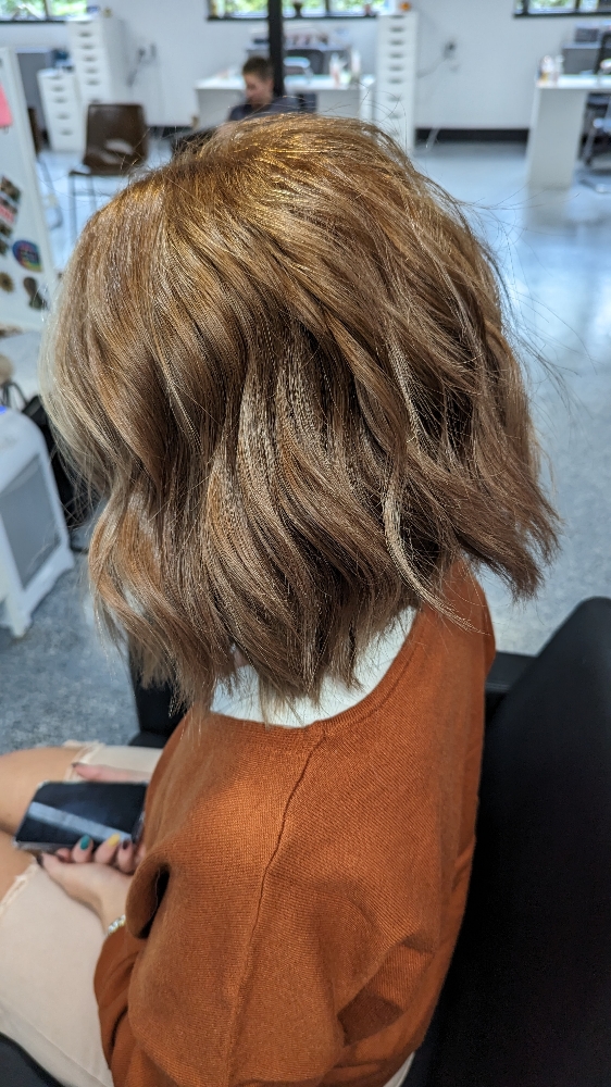 Woman's Short Haircut