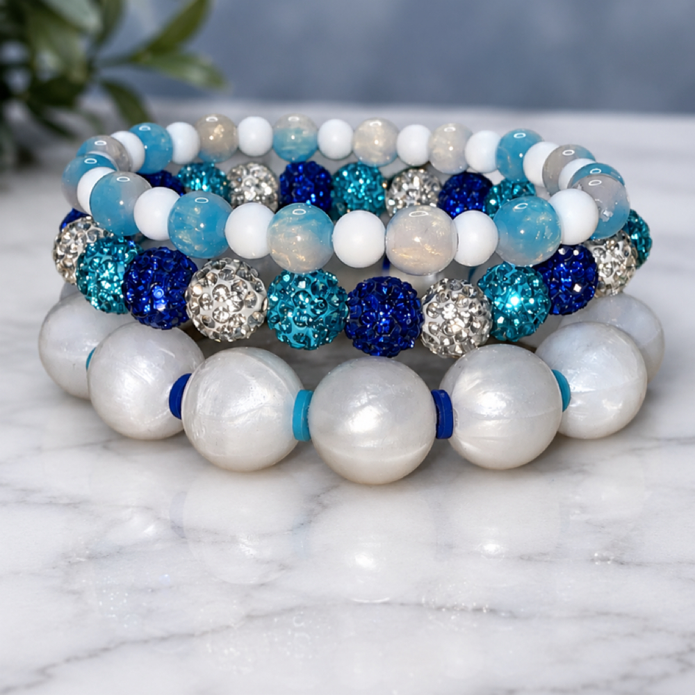Sapphire Snowfall Stack at ChellyGlam