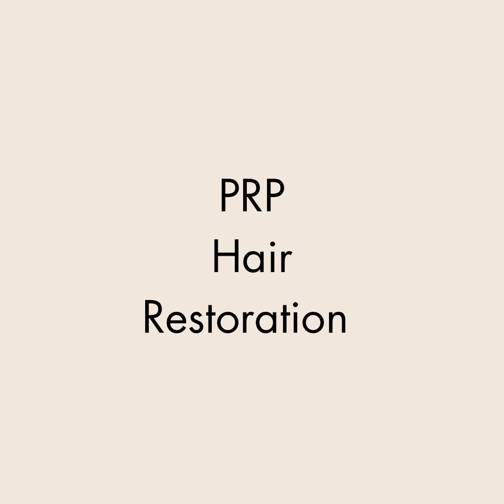 PRP Hair Restoration