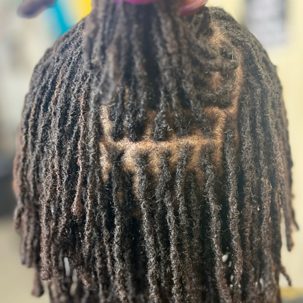 Luxe Micro Loc Maintenance at The Thairapy Suite A Natural Hair Care & Loc Maintenance Salon Suite in Henderson, NV