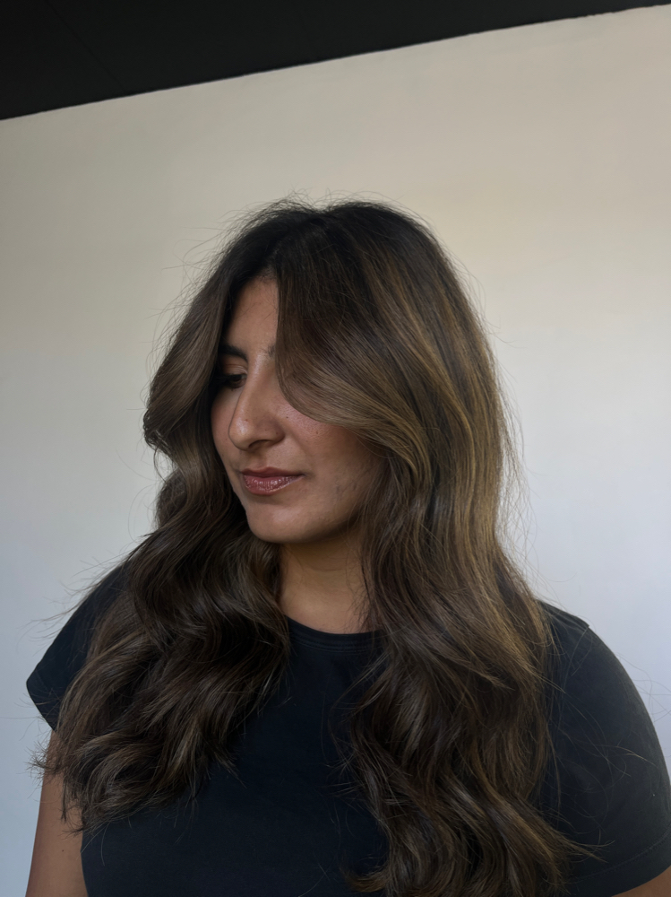 Reverse Balayage/lowlight