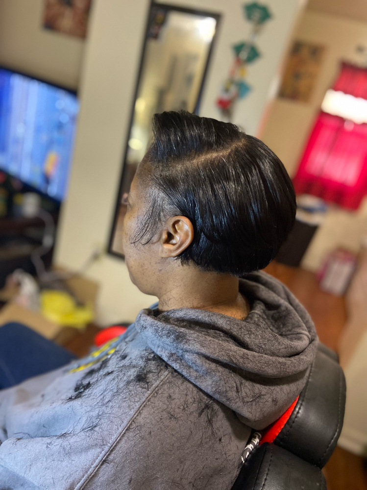 Wash/Cut/Style (short hair)
