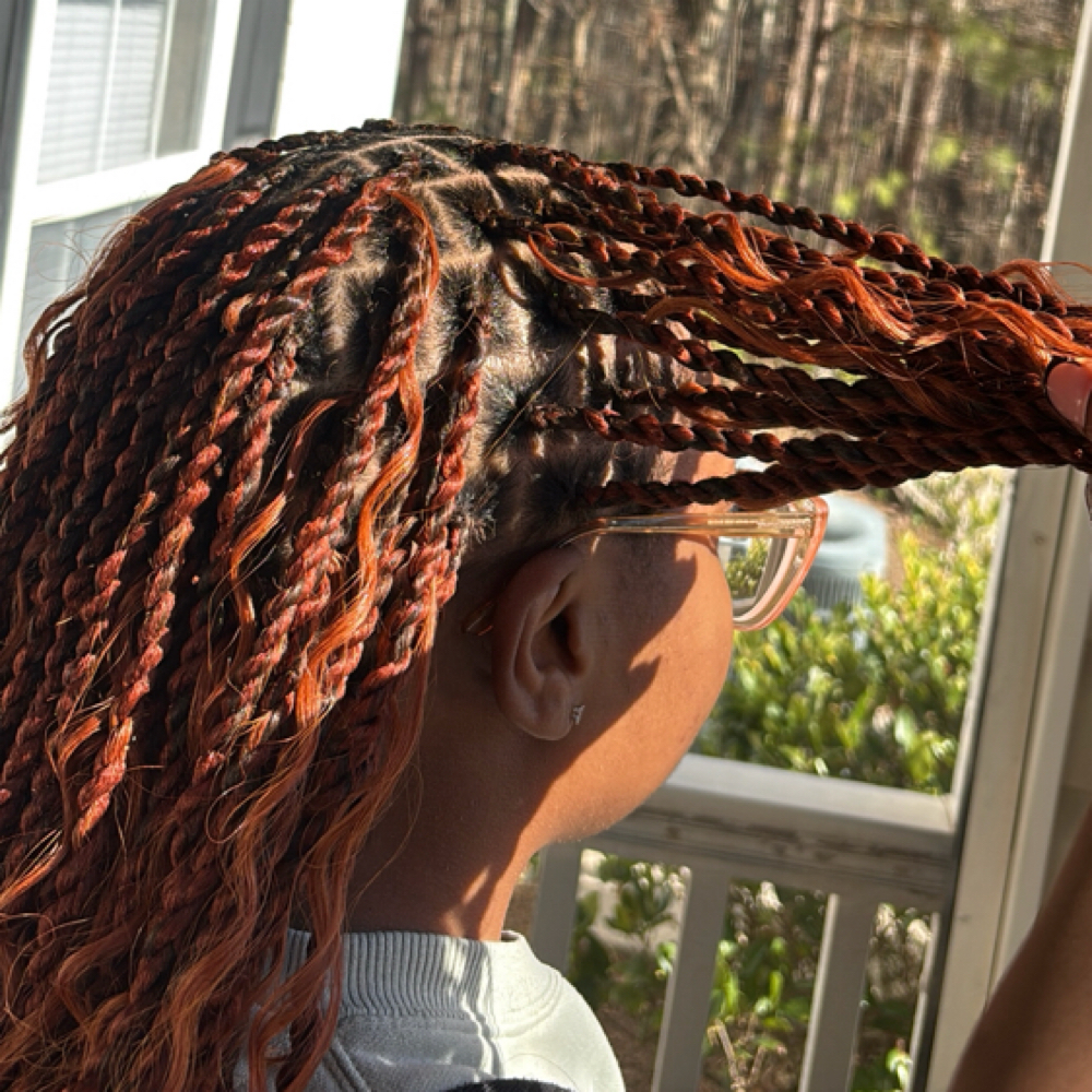 Small Island Twist - Butt legth at Knotless By Mya in union city, GA