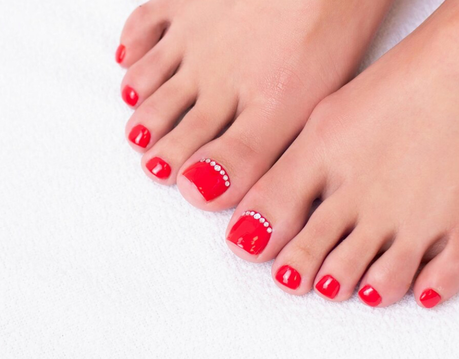 Acrylic Nail Art Per Toe