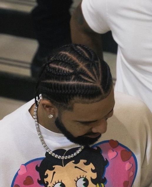 BRAIDS W/ DESIGN
