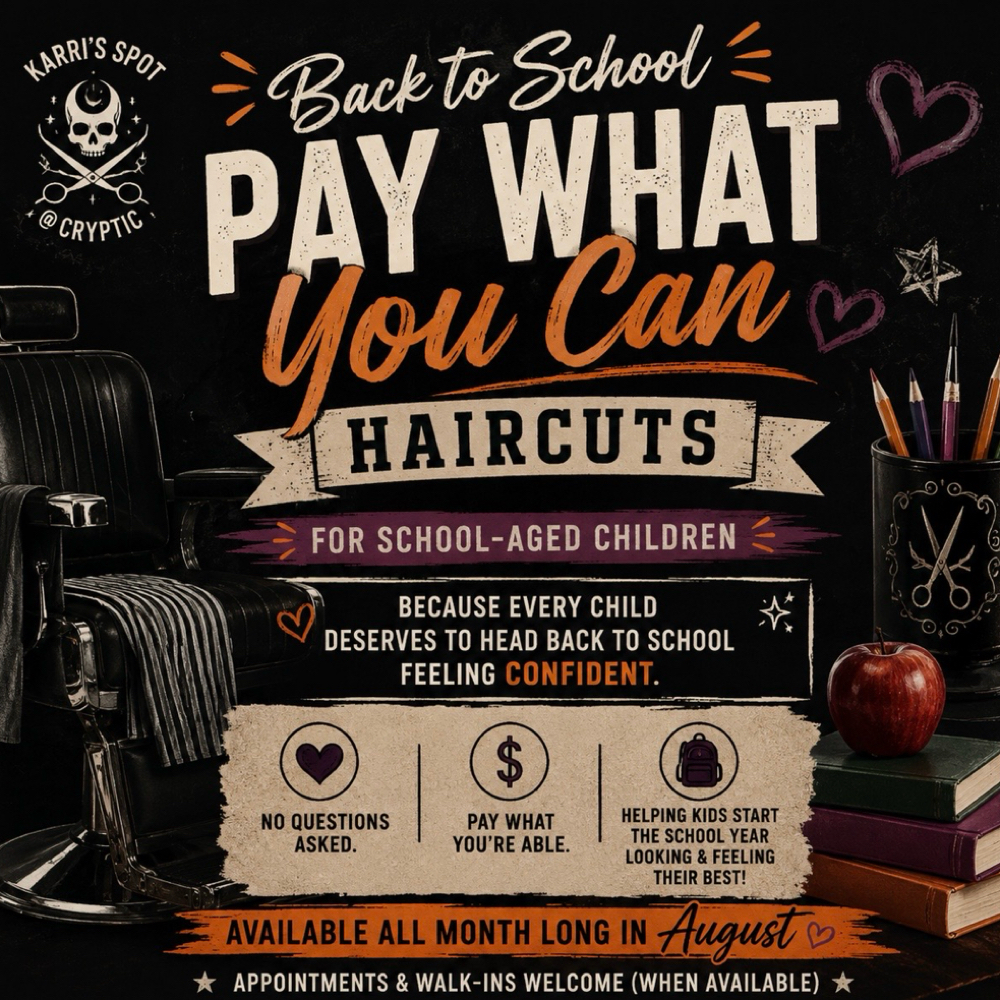 Back To School Cut at Cryptic Beauty Parlor LLC in Thomasville, NC