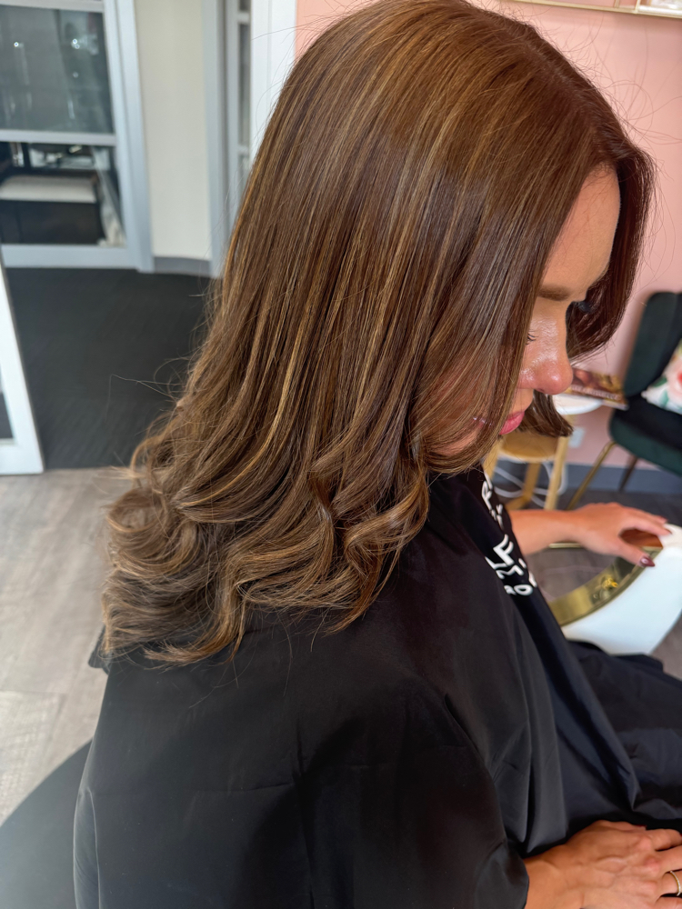 Partial Highlight/Balayage W/ Color