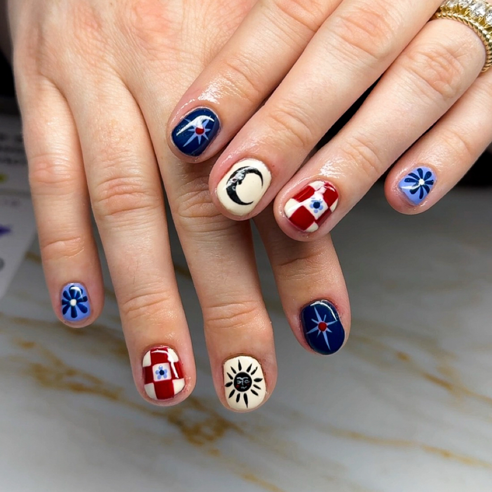 Builder gel fill for short nails at Ethereal Nail Artistry in Old Hickory, TN