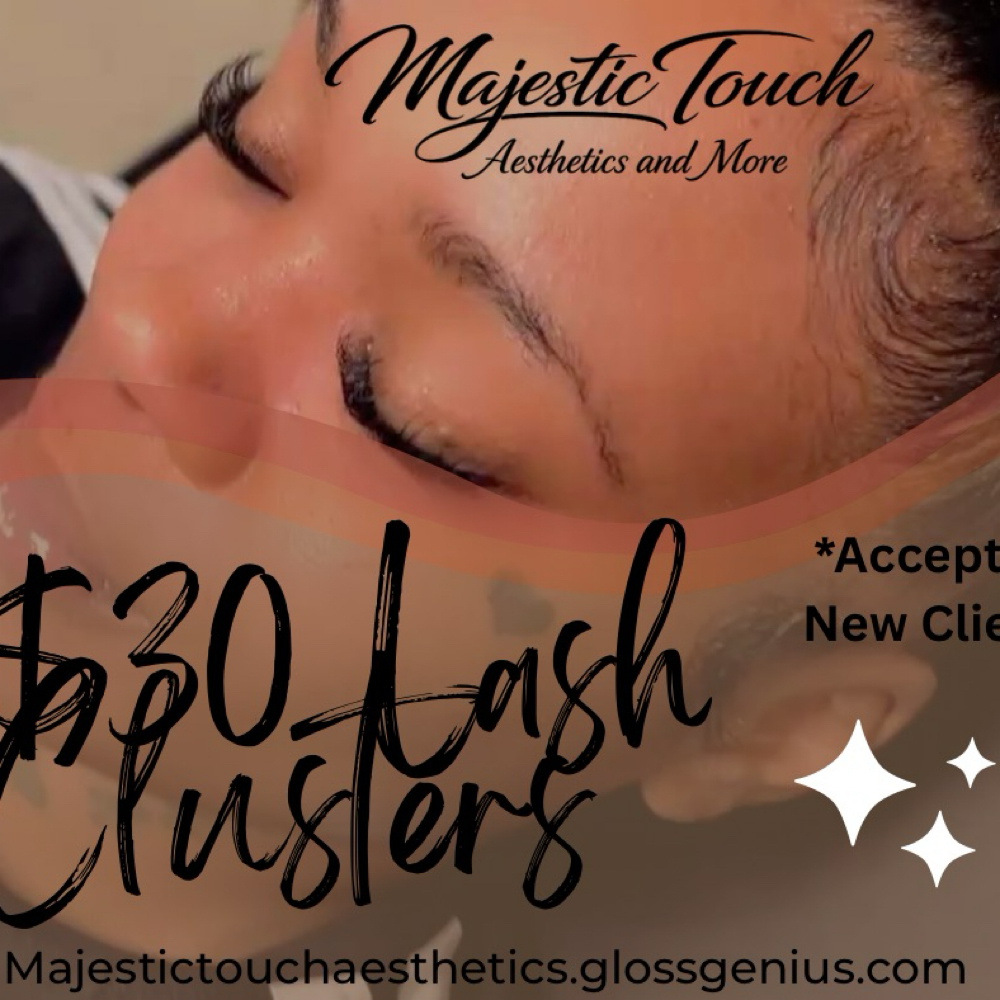 2-3wk Lash Clusters at Majestic Touch Aesthetics and More in Camden, AR