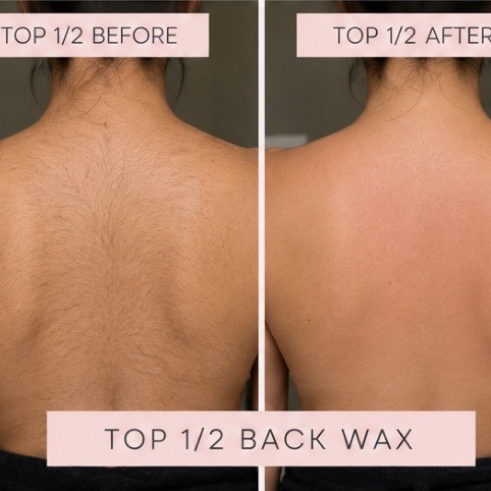 Top Half Back Wax at Naked Skin By Brina in Fontana, CA