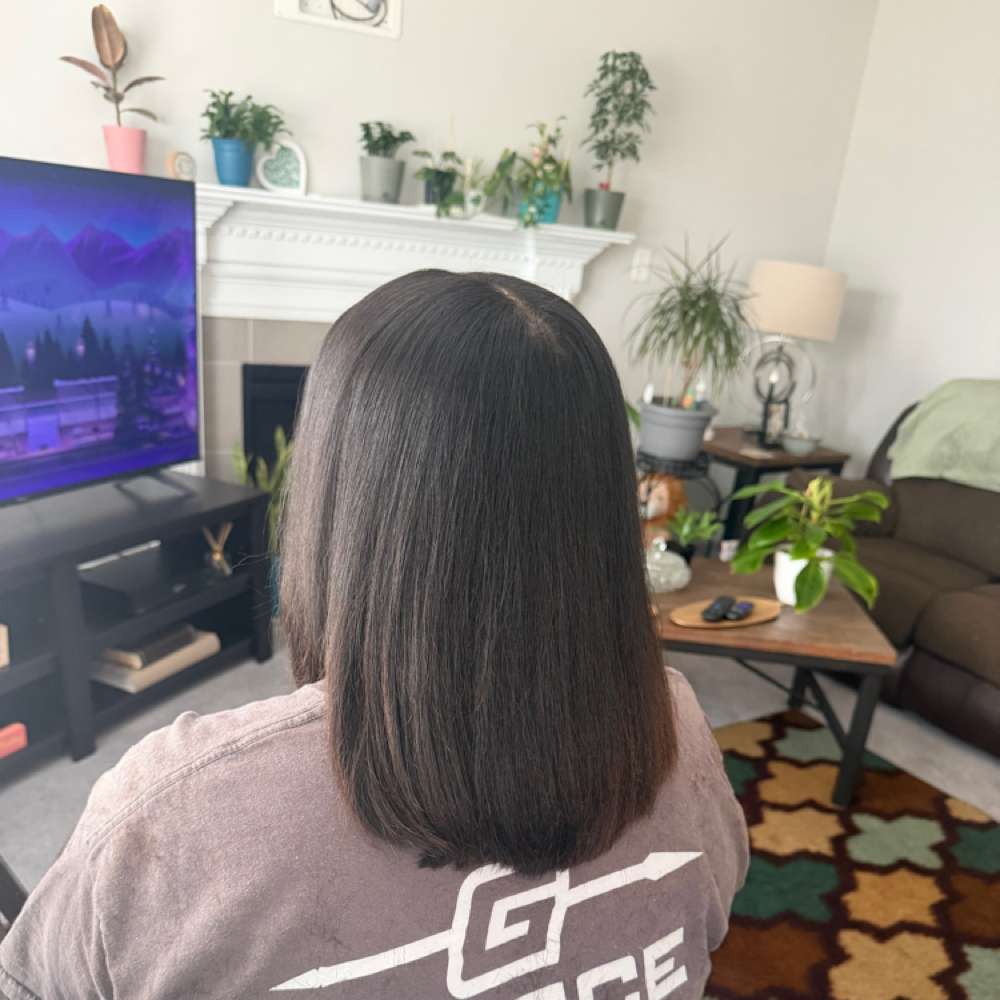 Press at Moriah’s Beauty Bar in Fayetteville, NC