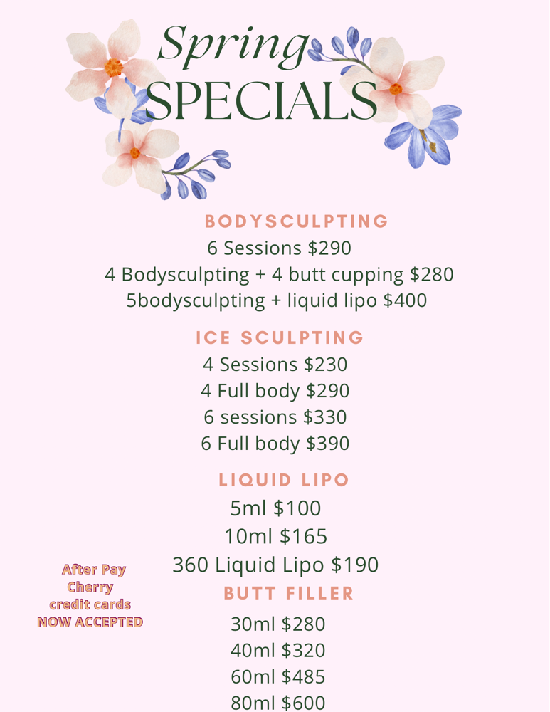 Spring Specials