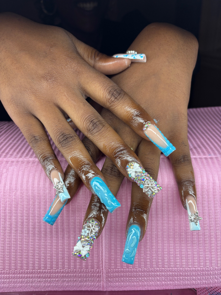 XL💅🏾 at Cooki405Nailz in Oklahoma City, OK