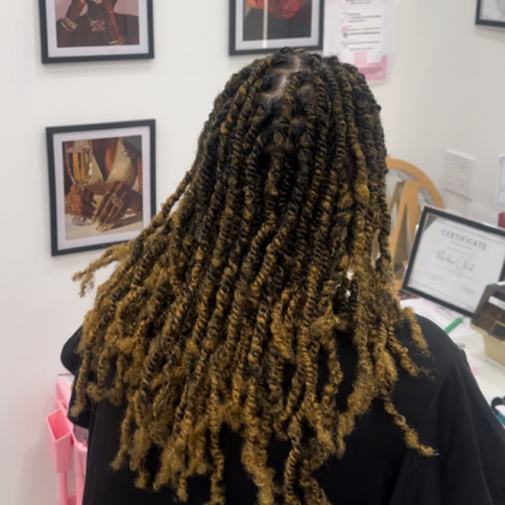 Hair Added (Natrual Twist) at Madd About Beauty in Belleville, MI
