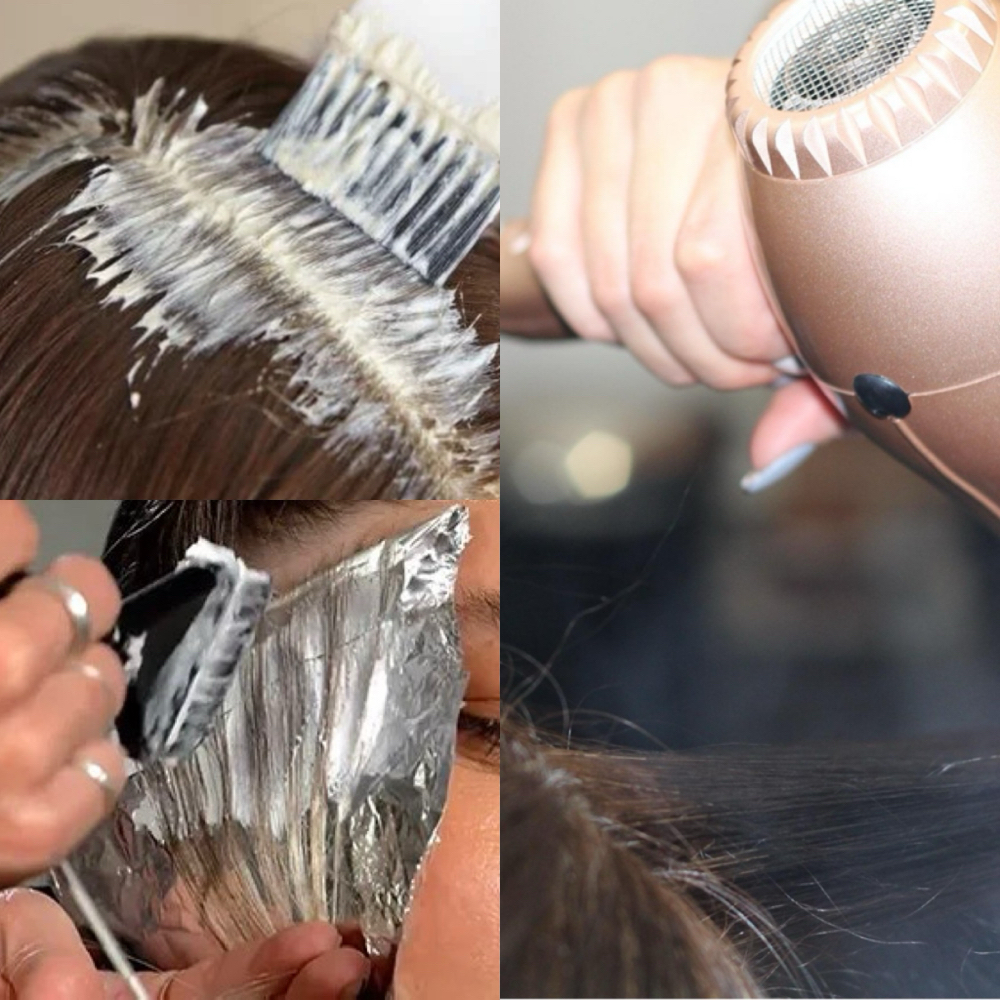 Retouch w/ Mini Foil & Blow Dry at Sher Segal Hair in Apex, NC