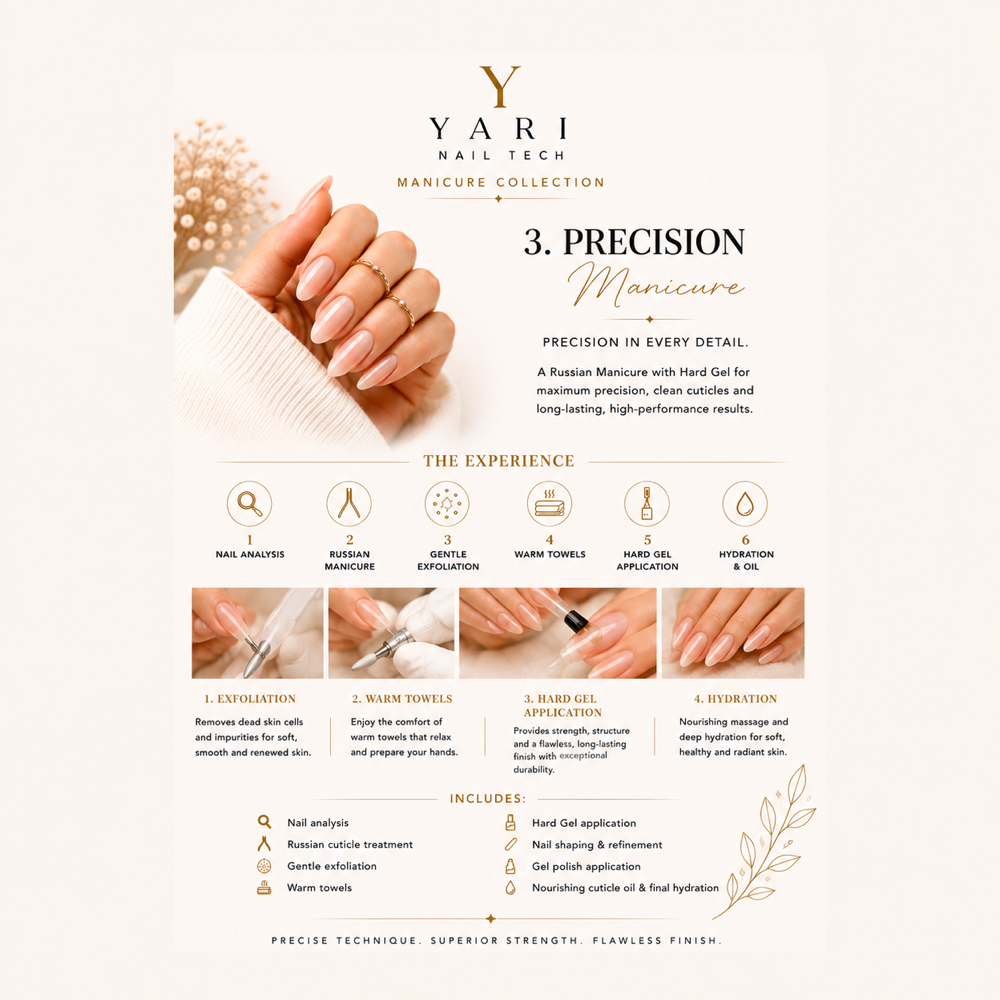 Precision Russian Manicure at Yari Nail Tech in Covina, CA