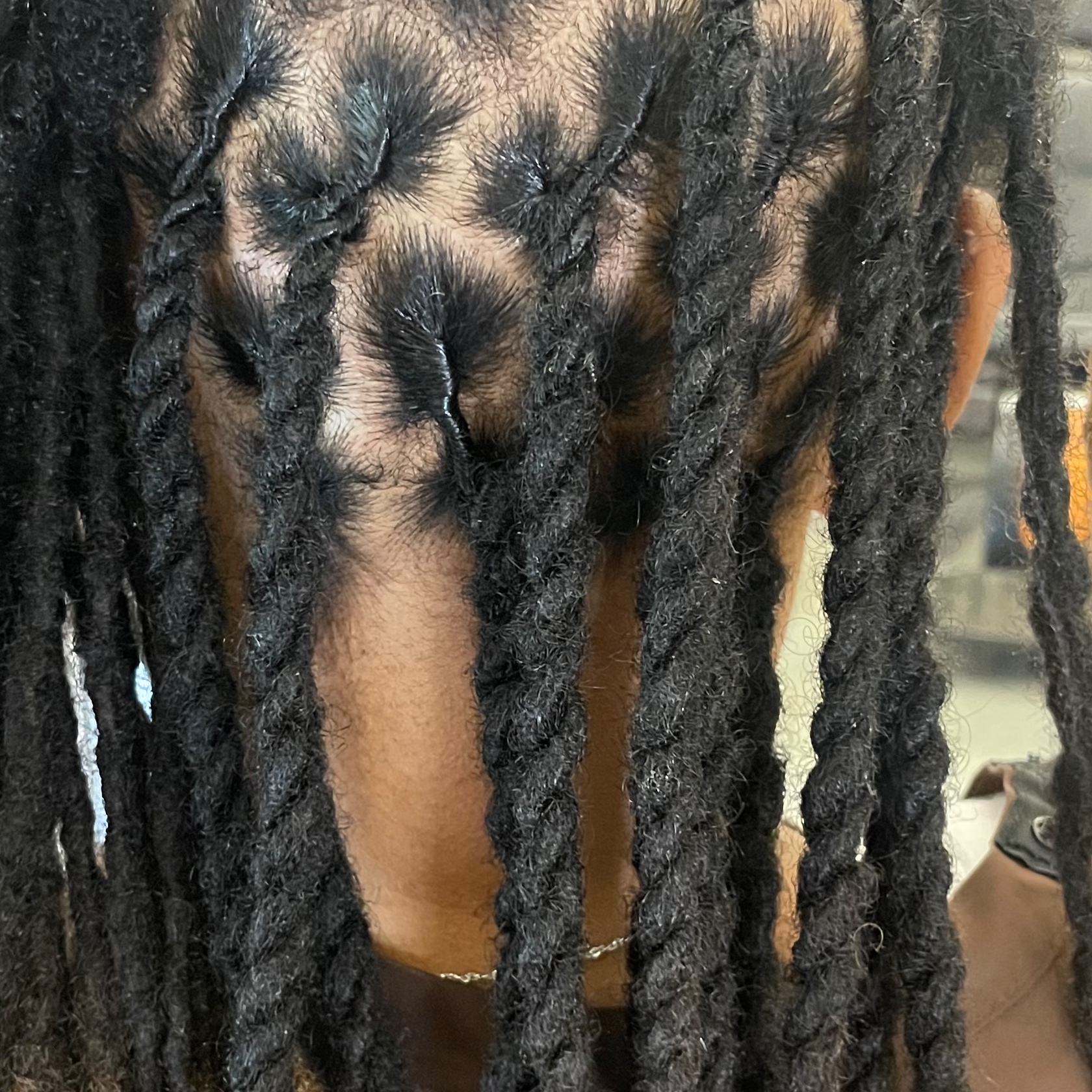 RODSETS/2 STRANDS AFTER LOC RETWIST at AfroDeziac in St. Louis, MO