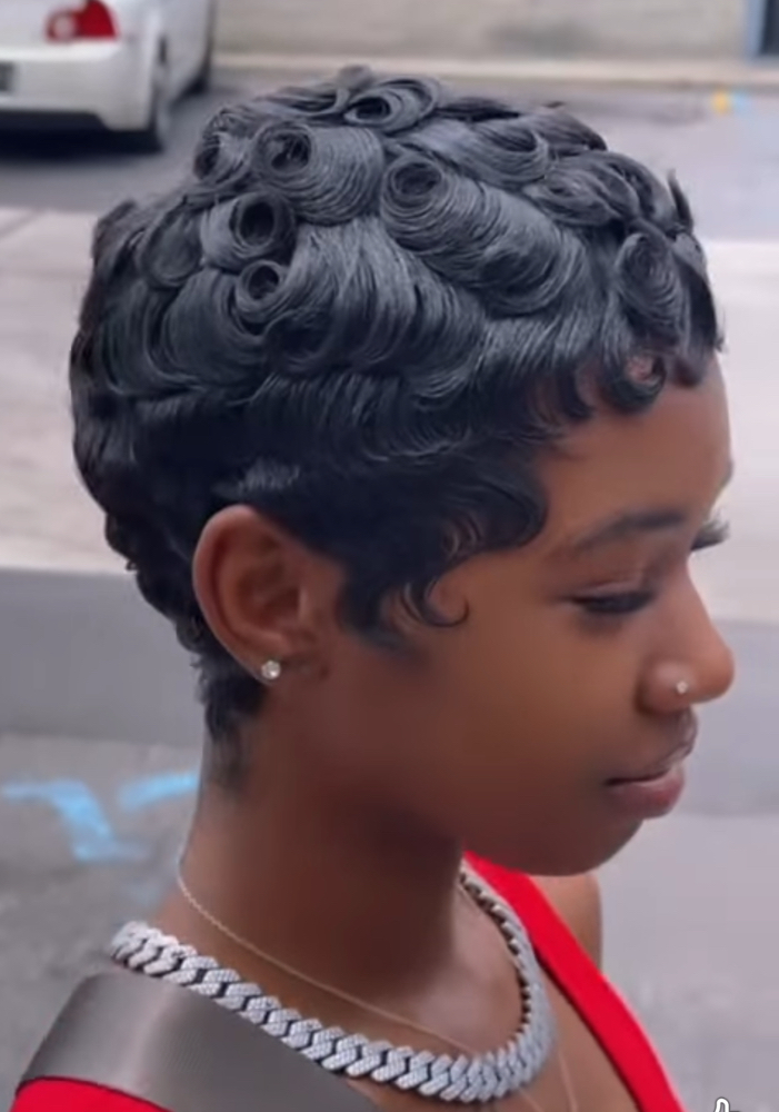 Big Chop & Relaxer at Chop Hunter in Detroit, MI